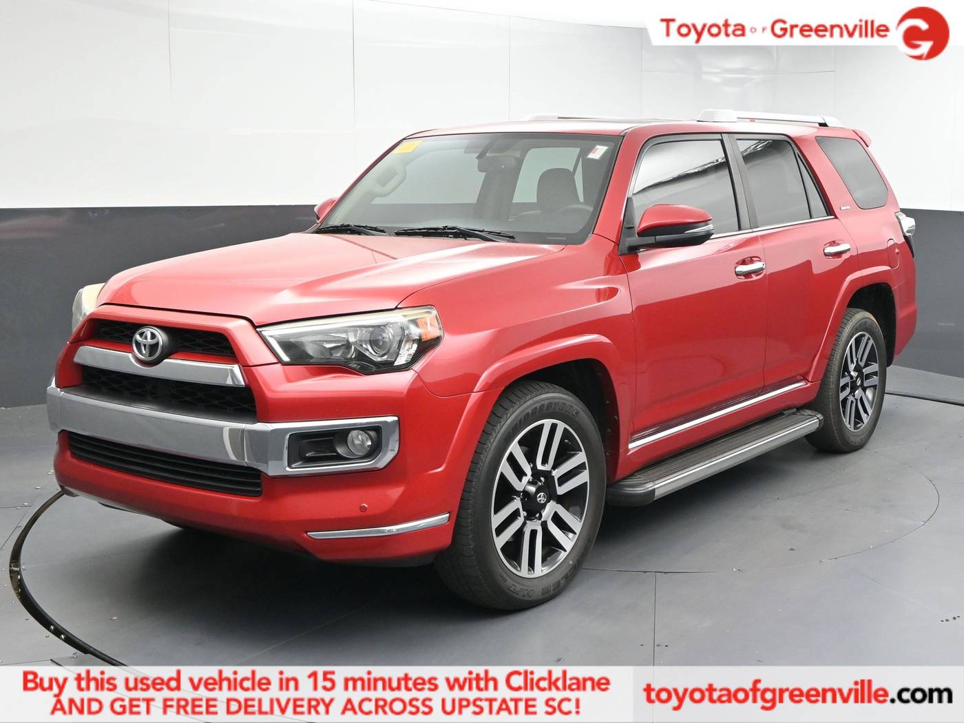 2016 Toyota 4Runner Limited — SUV — 202,510 mi — Greenville, SC