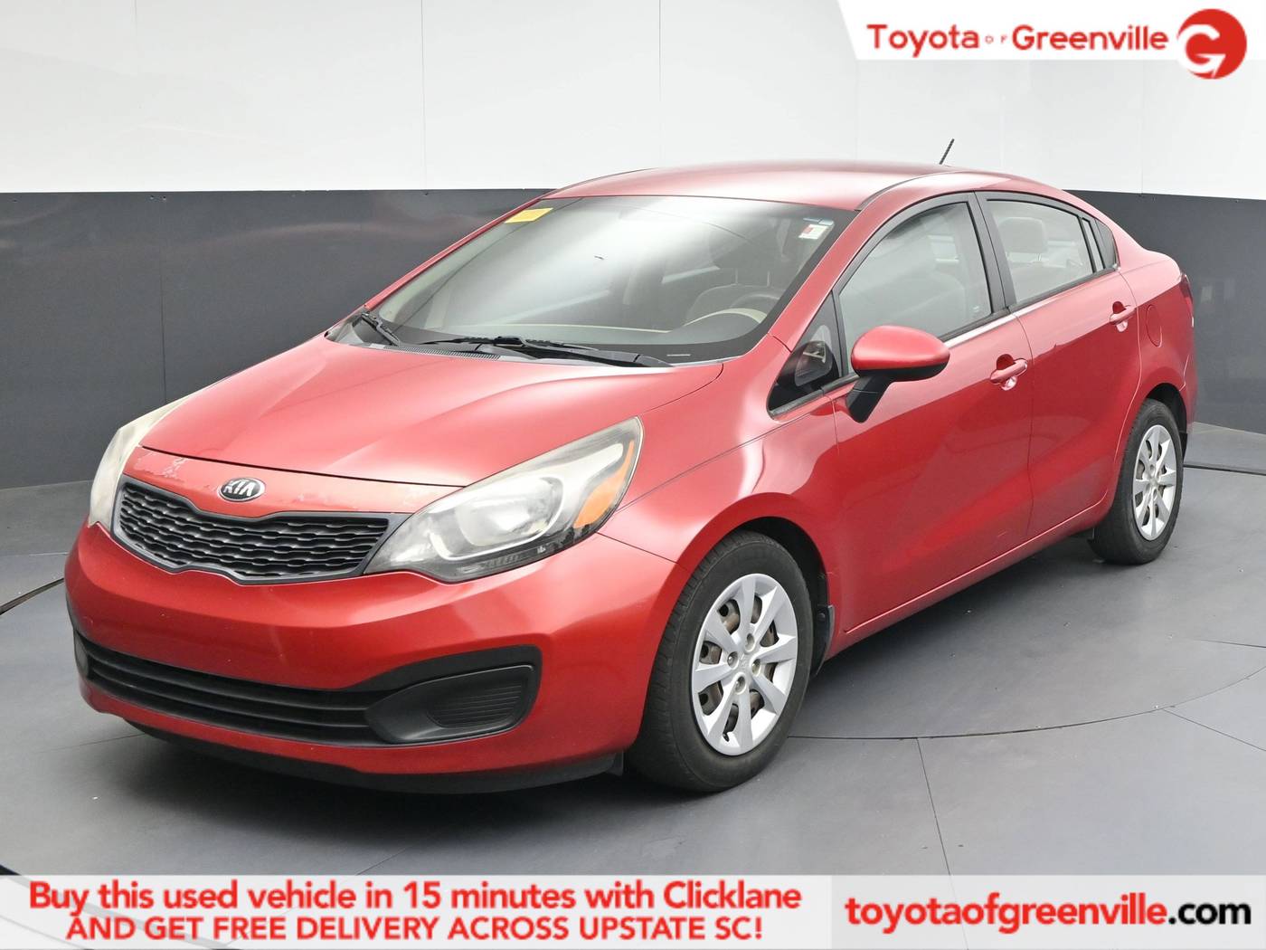 2014 Kia Rio LX — Sedan — 77,832 mi — Greenville, SC