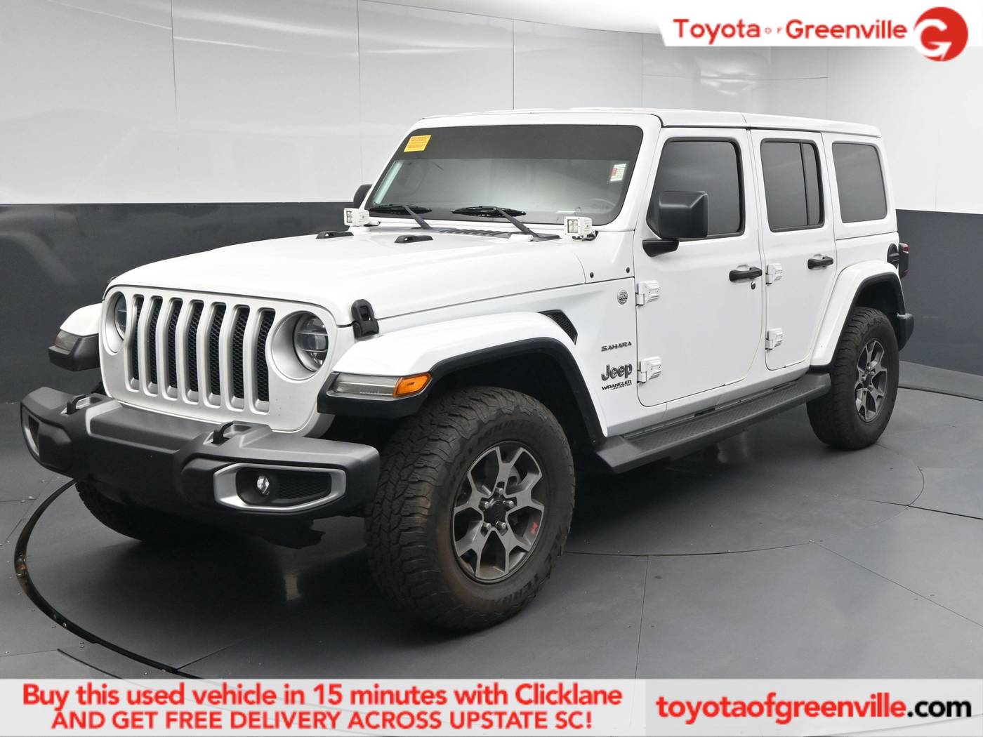 2018 Jeep Wrangler Sahara — SUV — 99,385 mi — Greenville, SC