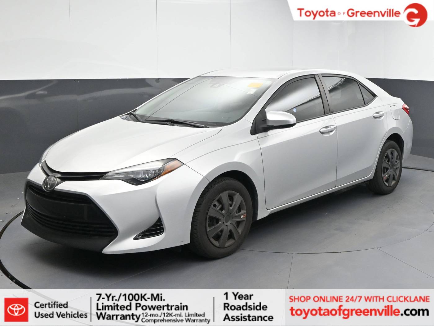 2019 Toyota Corolla L — Sedan — 45,344 mi — Greenville, SC
