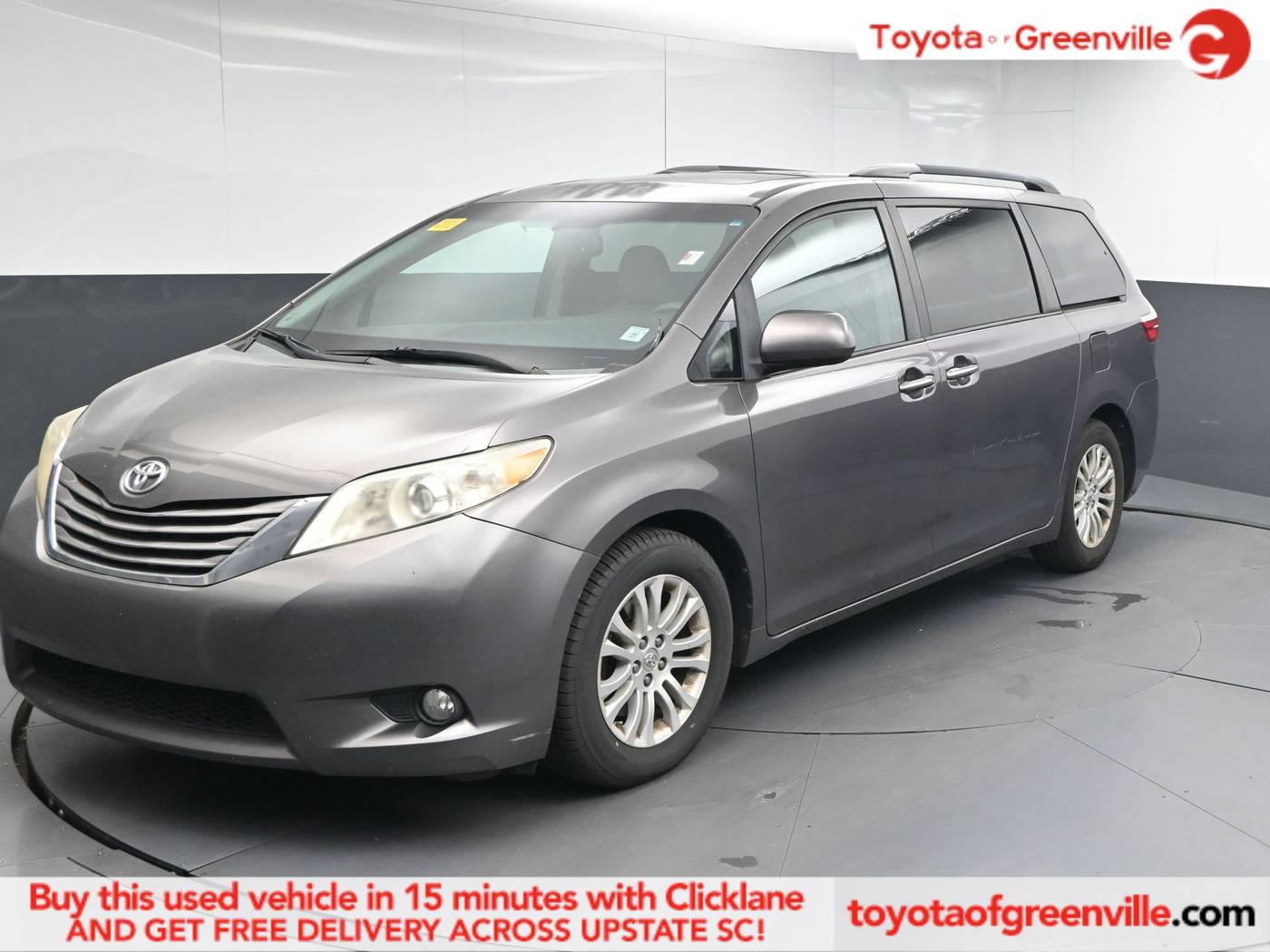 2015 Toyota Sienna L — Minivan — 127,426 mi — Greenville, SC