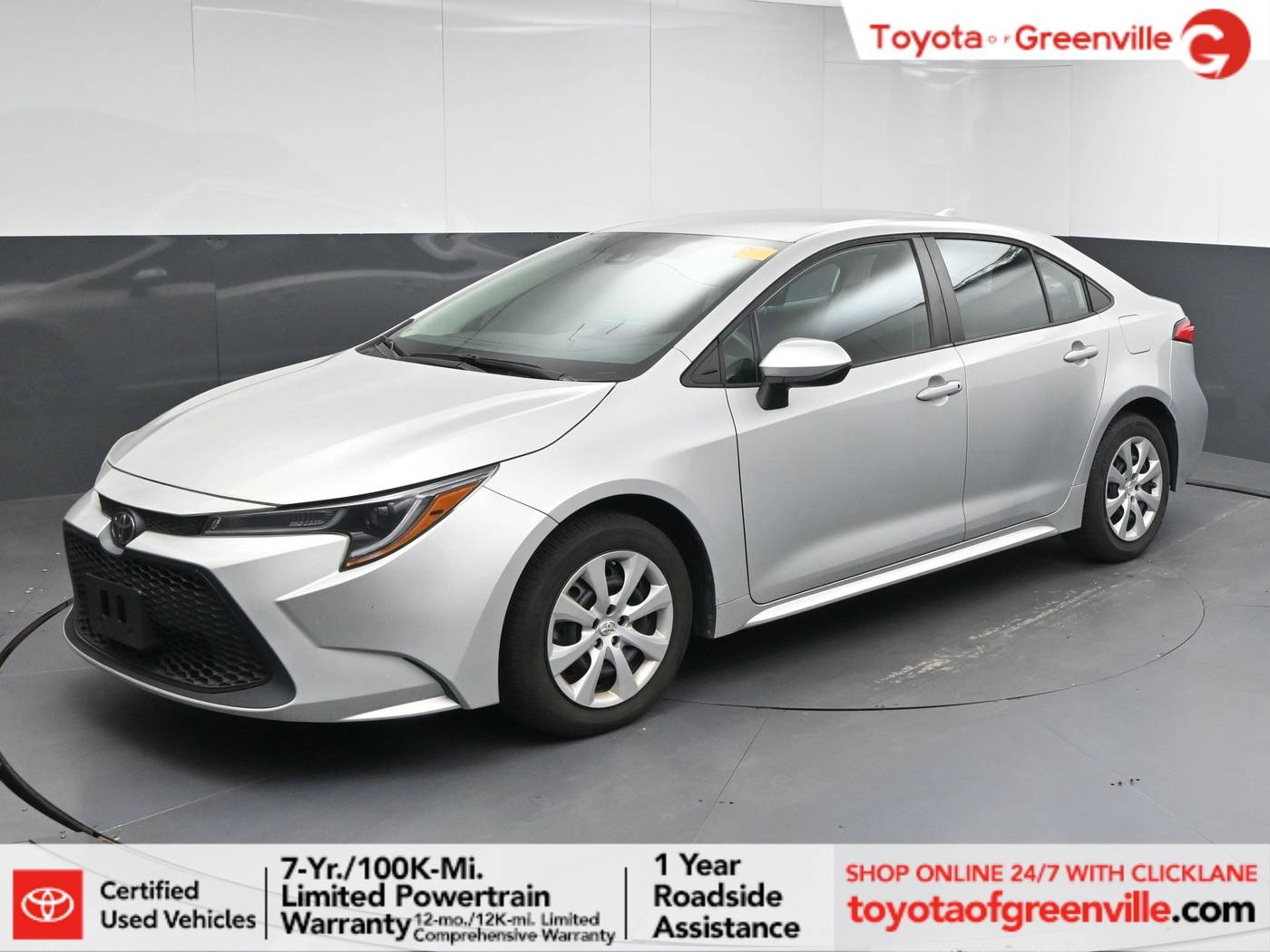 2022 Toyota Corolla LE — Sedan — 21,839 mi — Greenville, SC