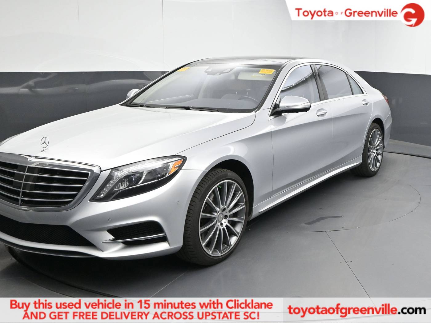 2015 Mercedes-Benz S-Class S 550 — Sedan — 77,104 mi — Greenville, SC