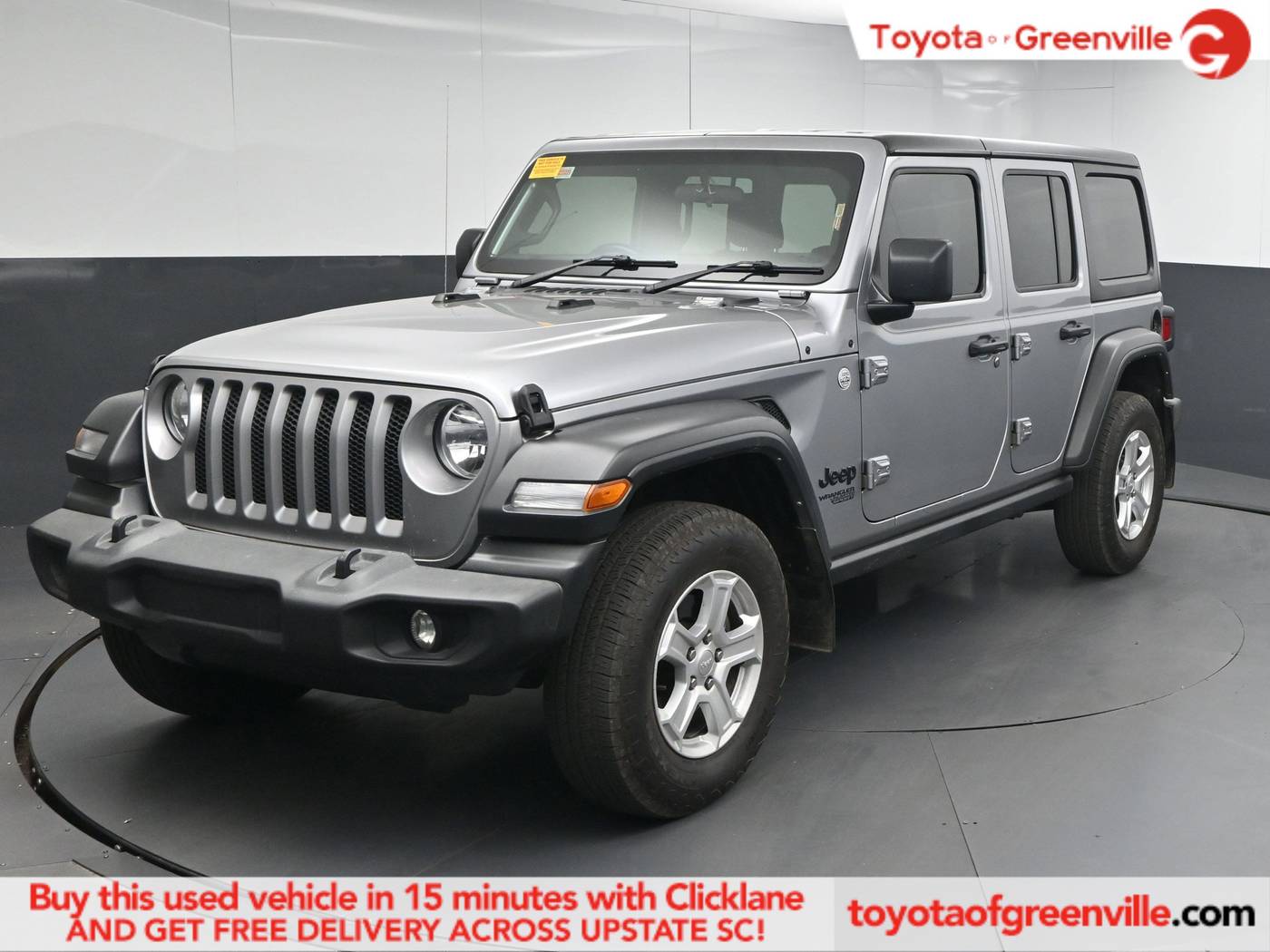 2021 Jeep Wrangler Sport — SUV — 99,821 mi — Greenville, SC