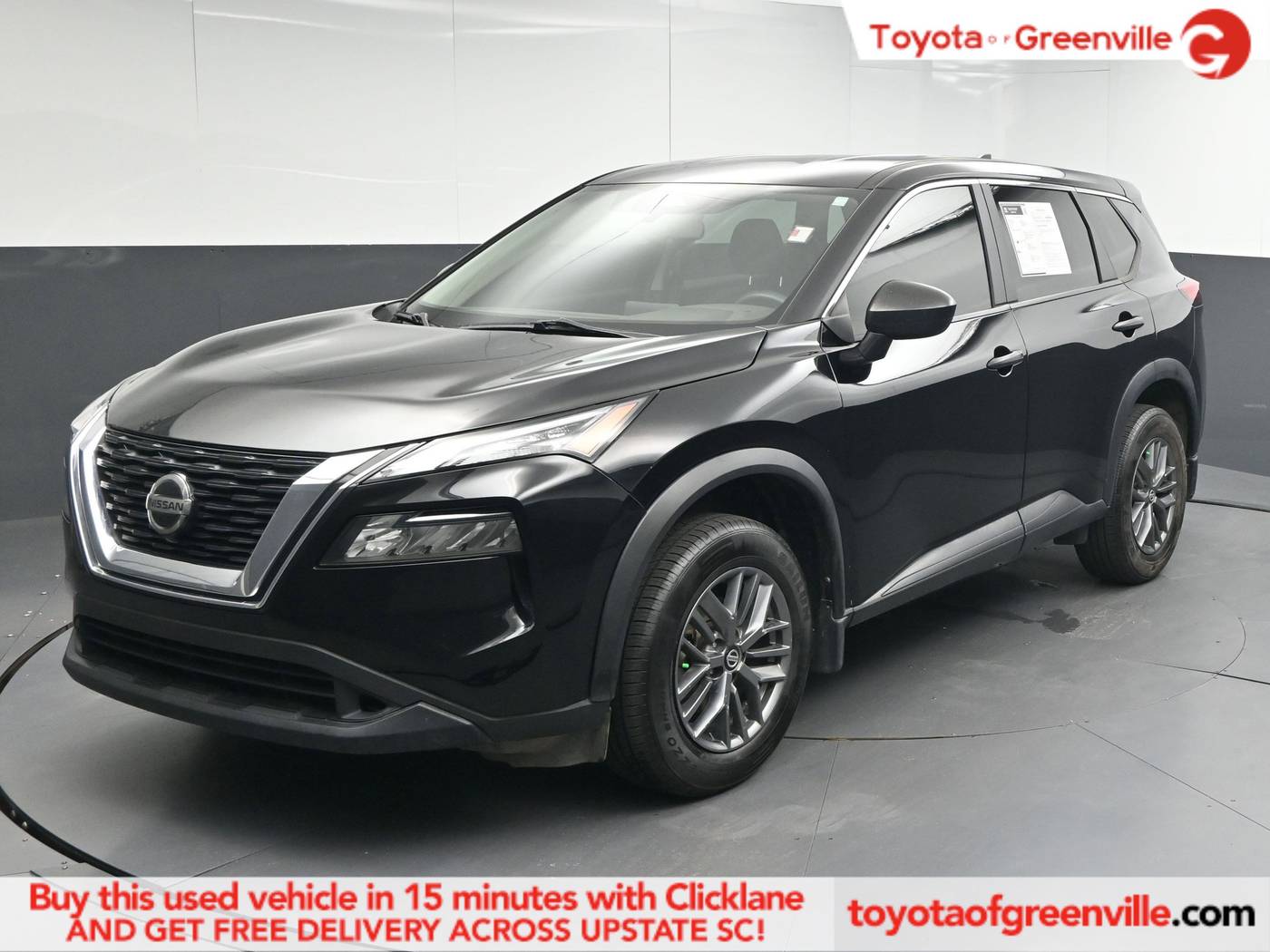 2021 Nissan Rogue S — SUV — 107,918 mi — Greenville, SC