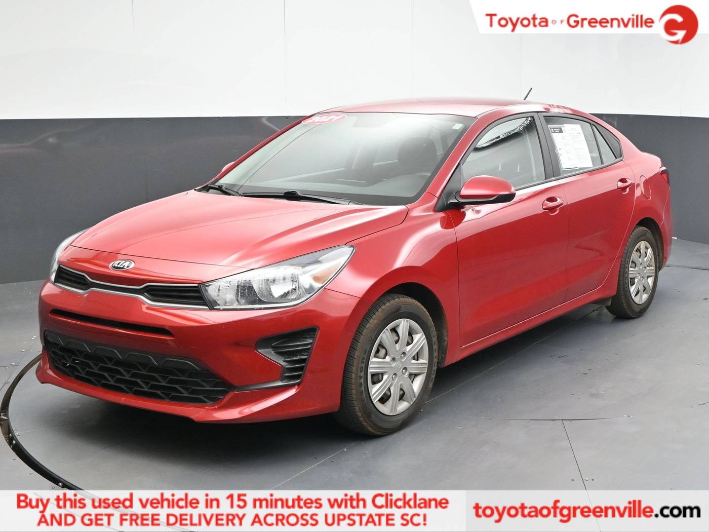 2021 Kia Rio S — Sedan — 42,825 mi — Greenville, SC