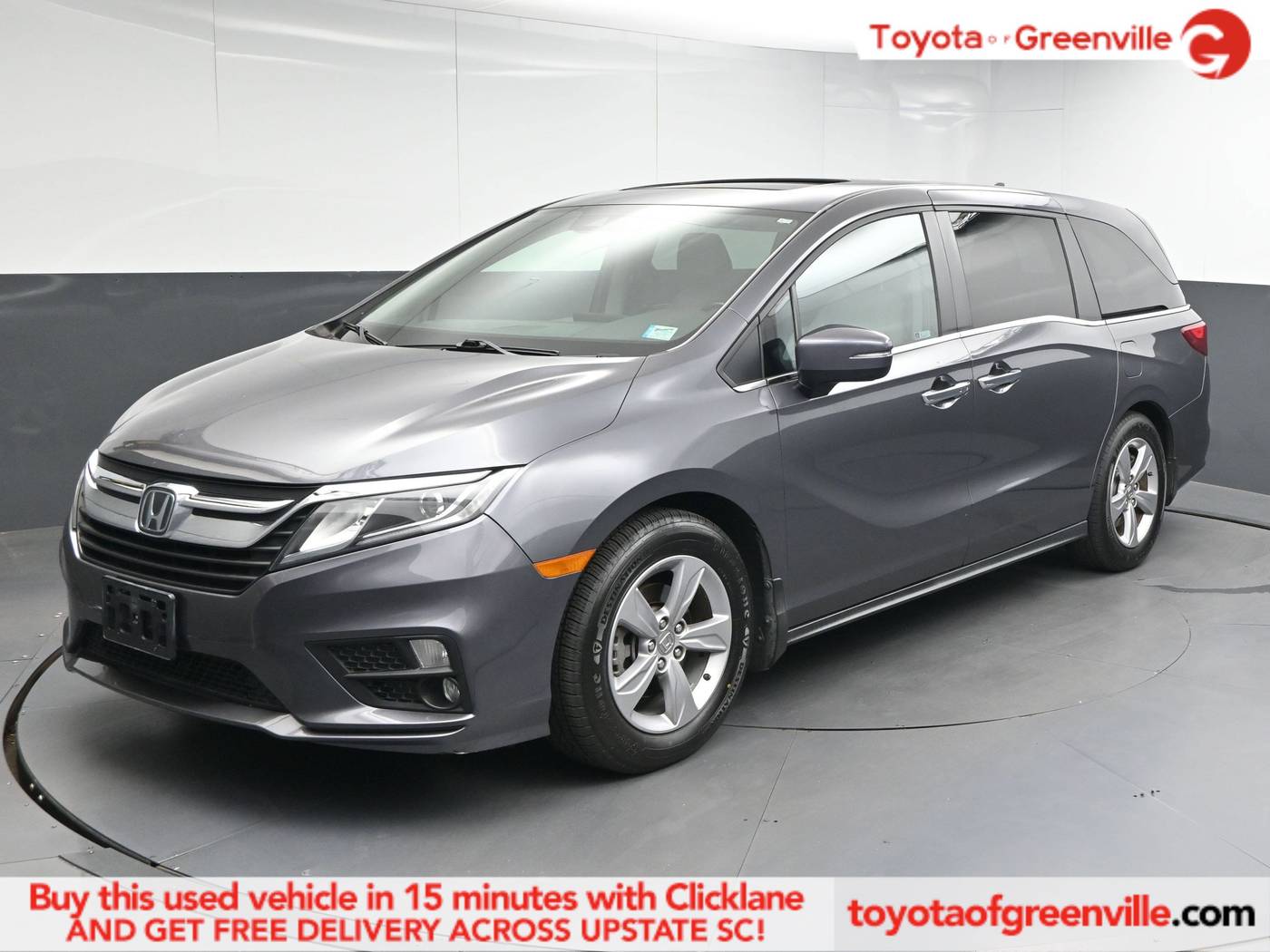 2020 Honda Odyssey EX-L — Minivan — 89,175 mi — Greenville, SC