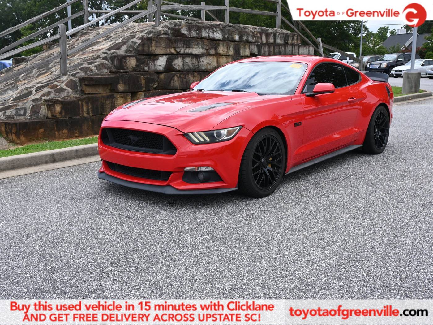 2015 Ford Mustang GT — Coupe — 86,297 mi — Greenville, SC