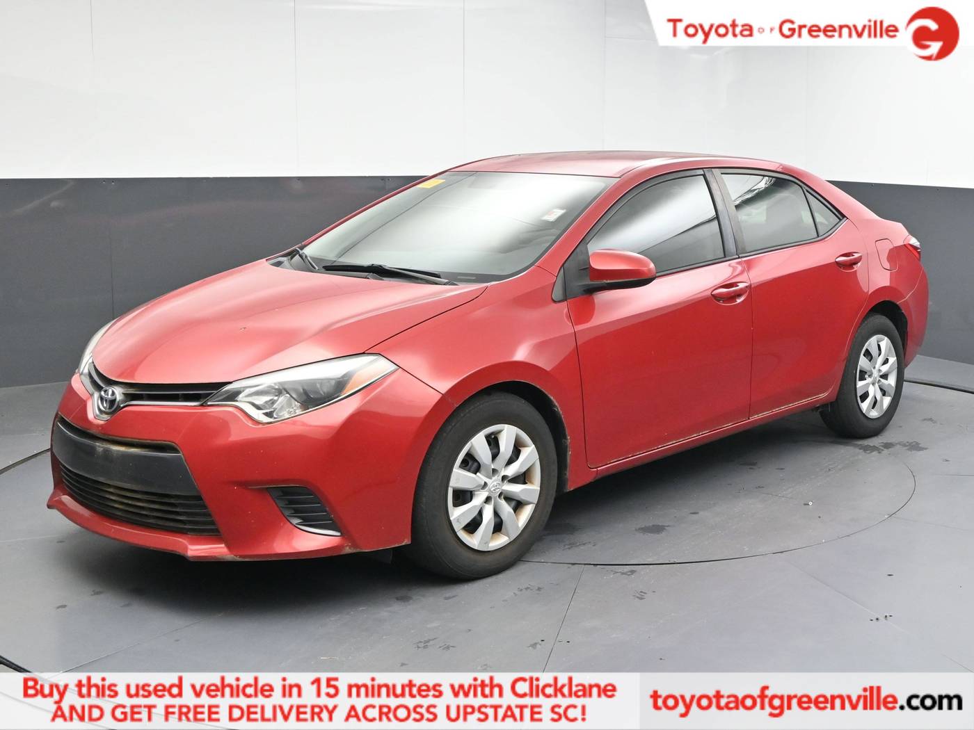 2015 Toyota Corolla L — Sedan — 87,580 mi — Greenville, SC