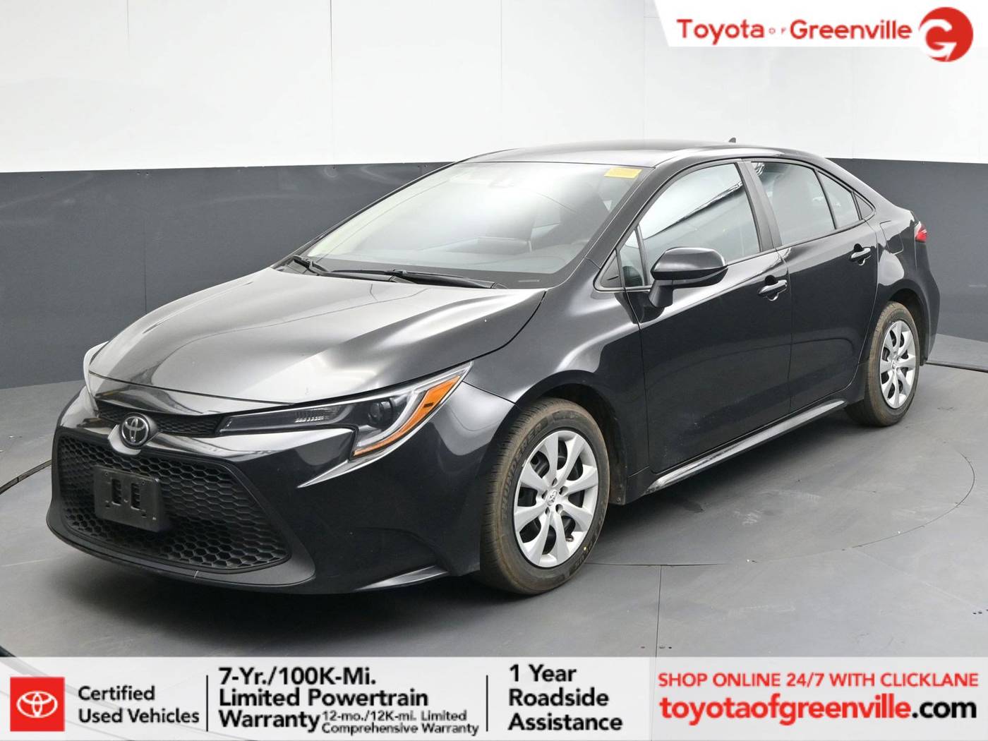 2021 Toyota Corolla LE — Sedan — 51,165 mi — Greenville, SC