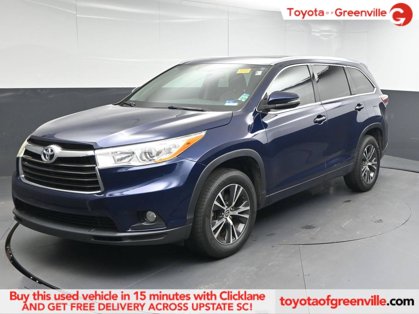2016 Toyota Highlander XLE — SUV — 243,254 mi — Greenville, SC
