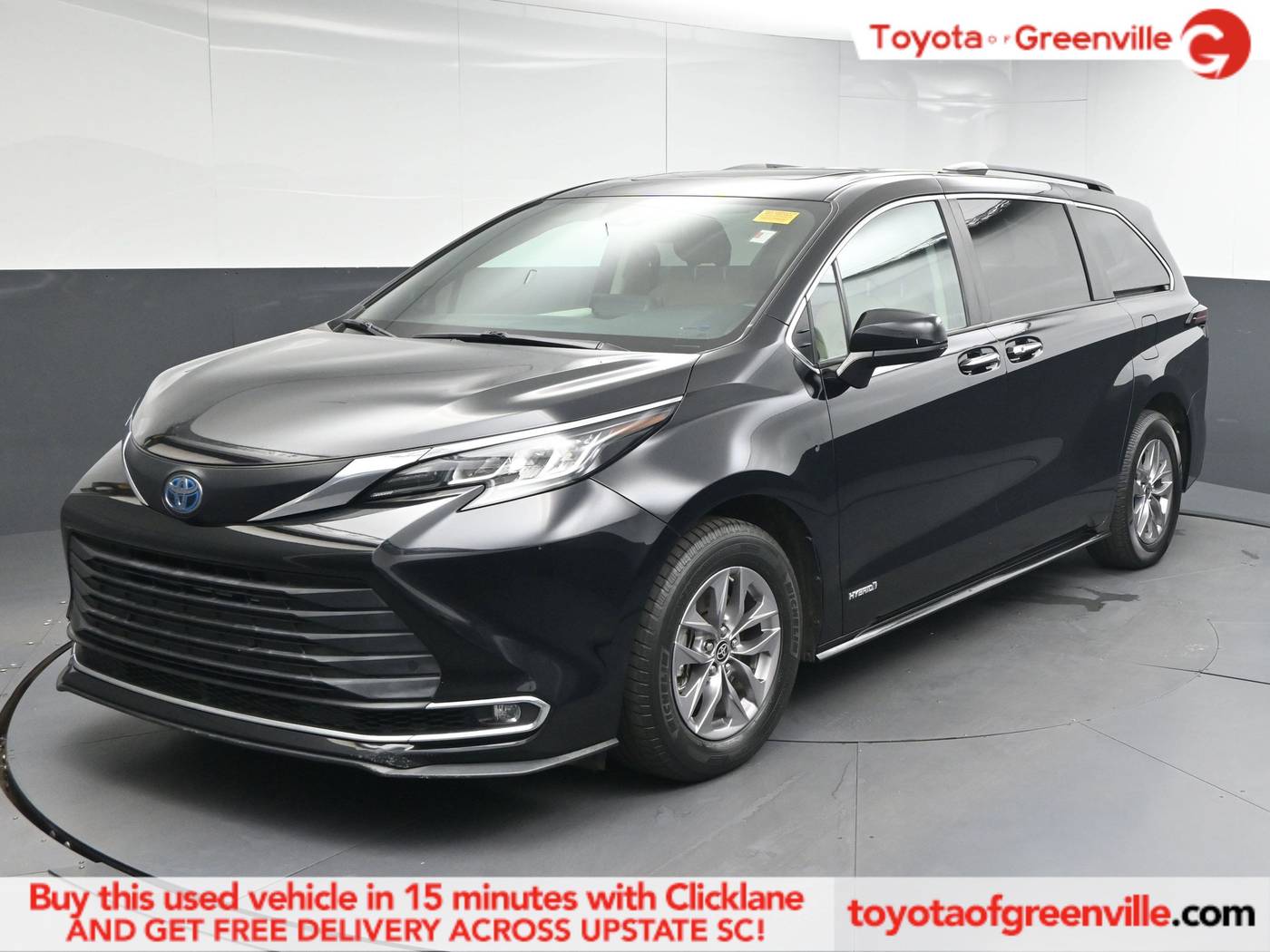 2021 Toyota Sienna XLE — Minivan — 103,397 mi — Greenville, SC