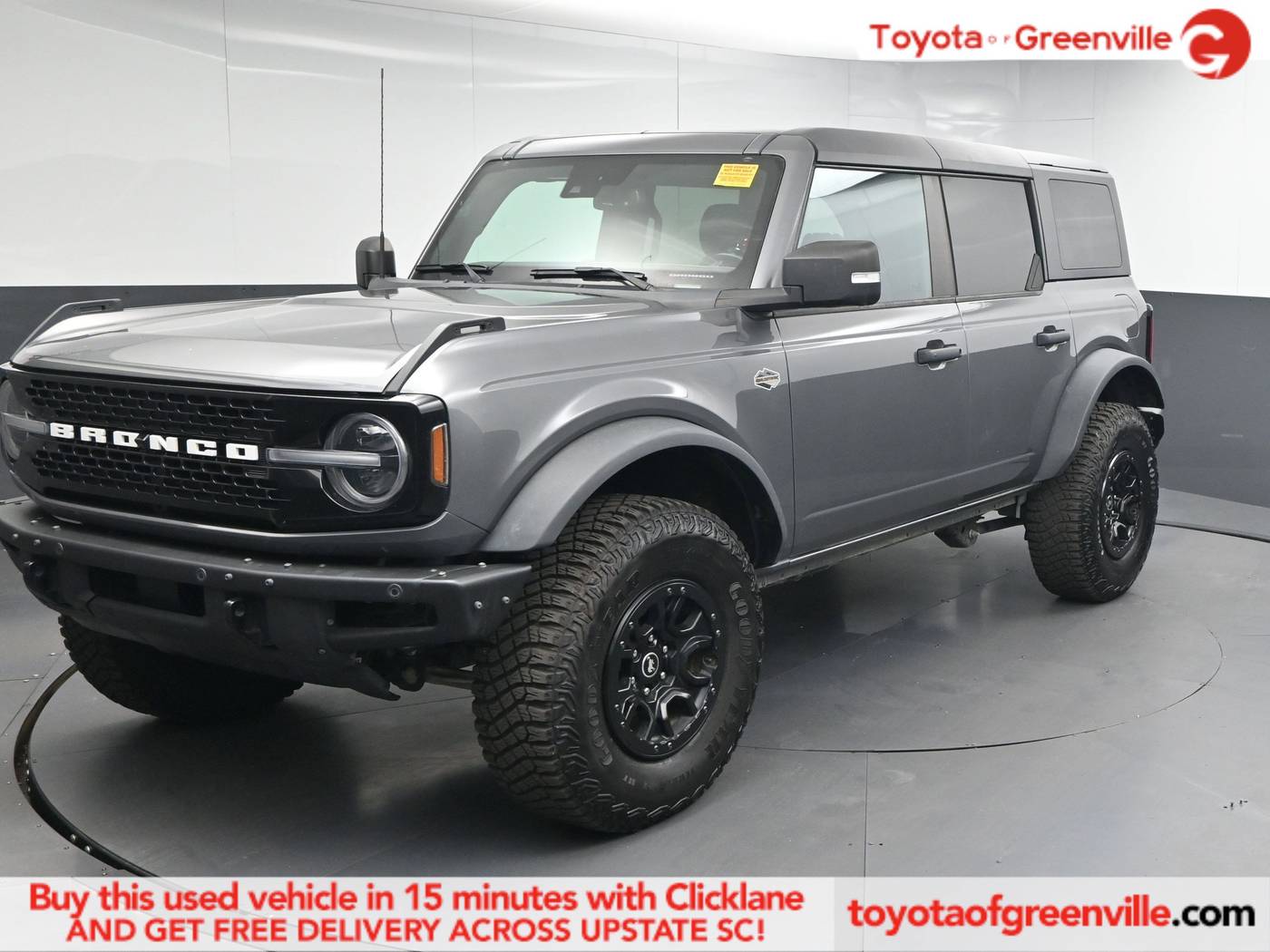 2022 Ford Bronco Wildtrak — SUV — 88,006 mi — Greenville, SC