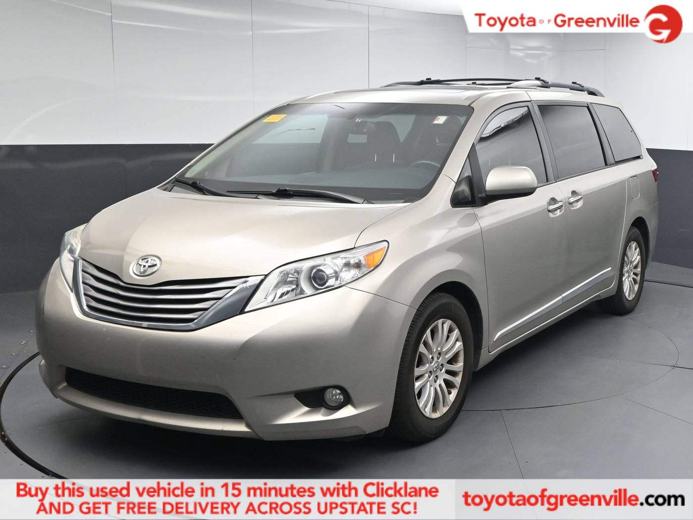 2017 Toyota Sienna XLE — Minivan — 144,268 mi — Greenville, SC