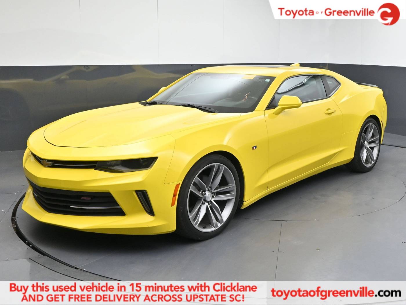 2018 Chevrolet Camaro 1LT — Coupe — 99,683 mi — Greenville, SC