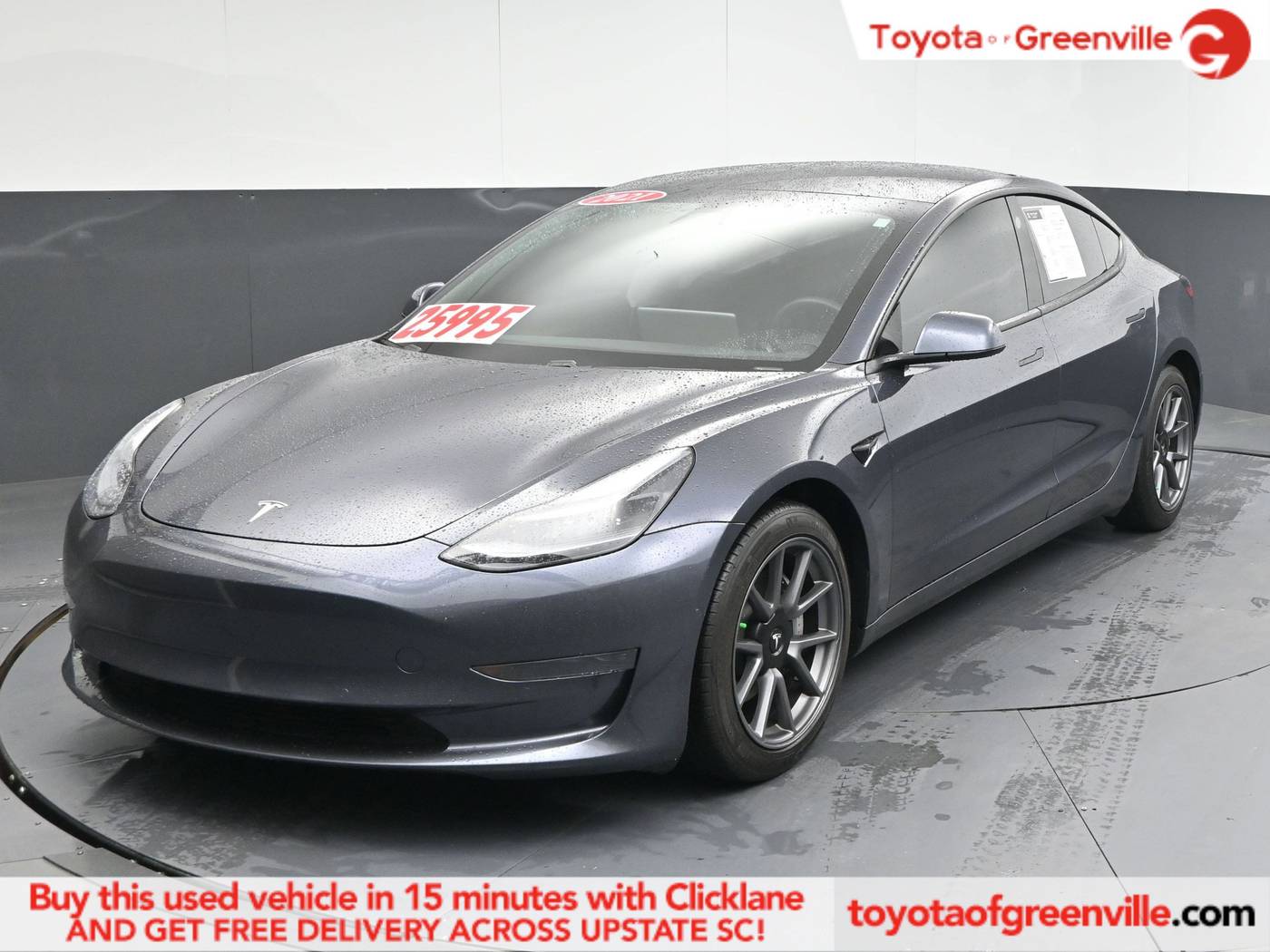 2021 Tesla Model 3 Standard Range Plus — Sedan — 33,470 mi — Greenville, SC