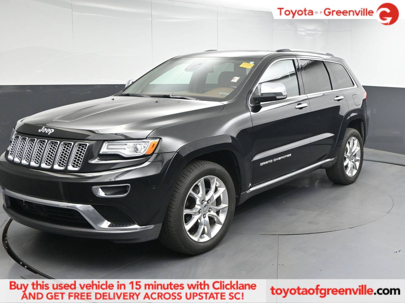 2015 Jeep Grand Cherokee Summit — SUV — 95,872 mi — Greenville, SC