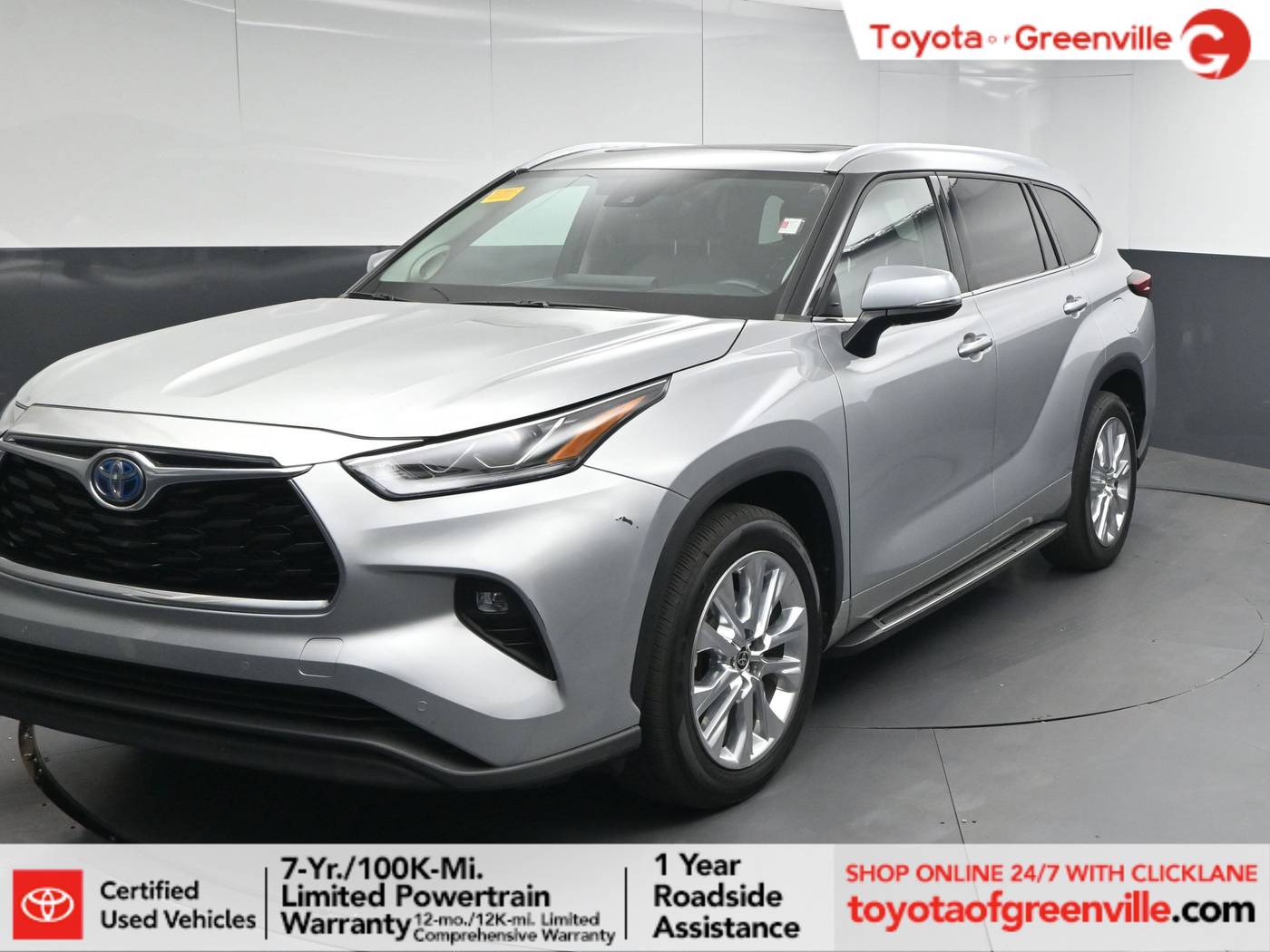 2023 Toyota Highlander Hybrid Limited — SUV — 15,273 mi — Greenville, SC
