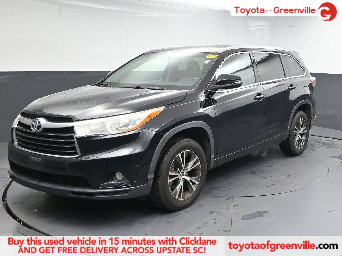 2016 Toyota Highlander XLE — SUV — 128,649 mi — Greenville, SC