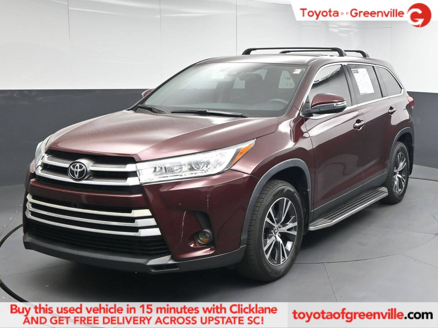2019 Toyota Highlander LE V6 — SUV — 89,712 mi — Greenville, SC