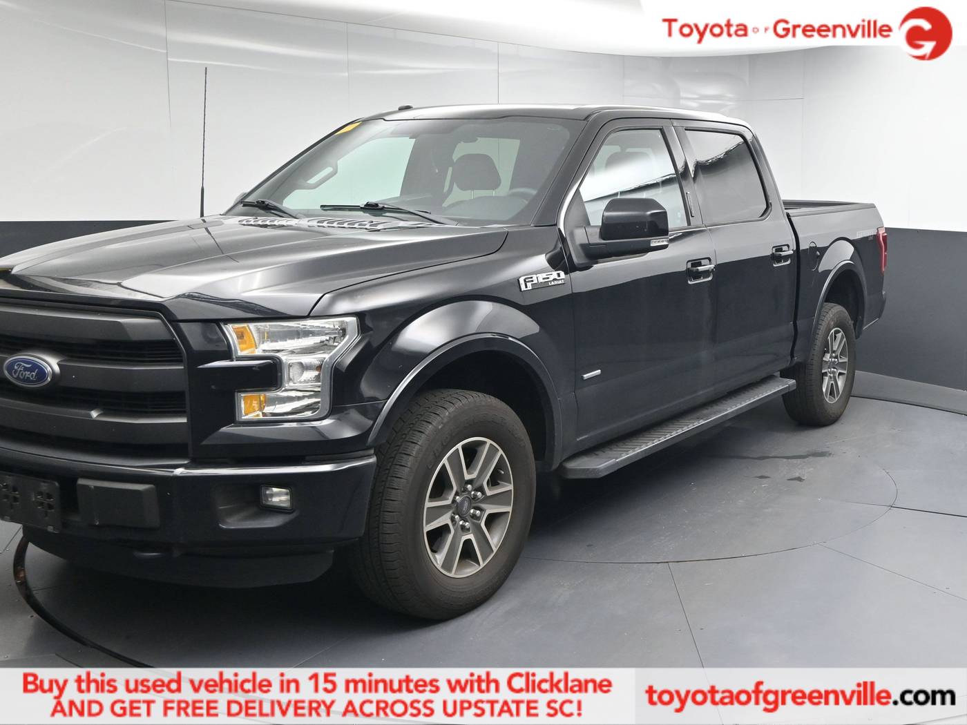 2016 Ford F-150 Lariat — Pickup Truck — 140,627 mi — Greenville, SC