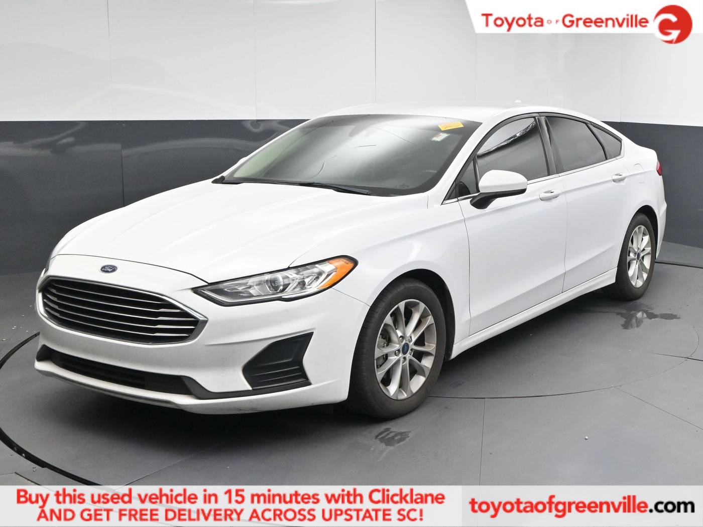 2019 Ford Fusion SE — Sedan — 95,683 mi — Greenville, SC
