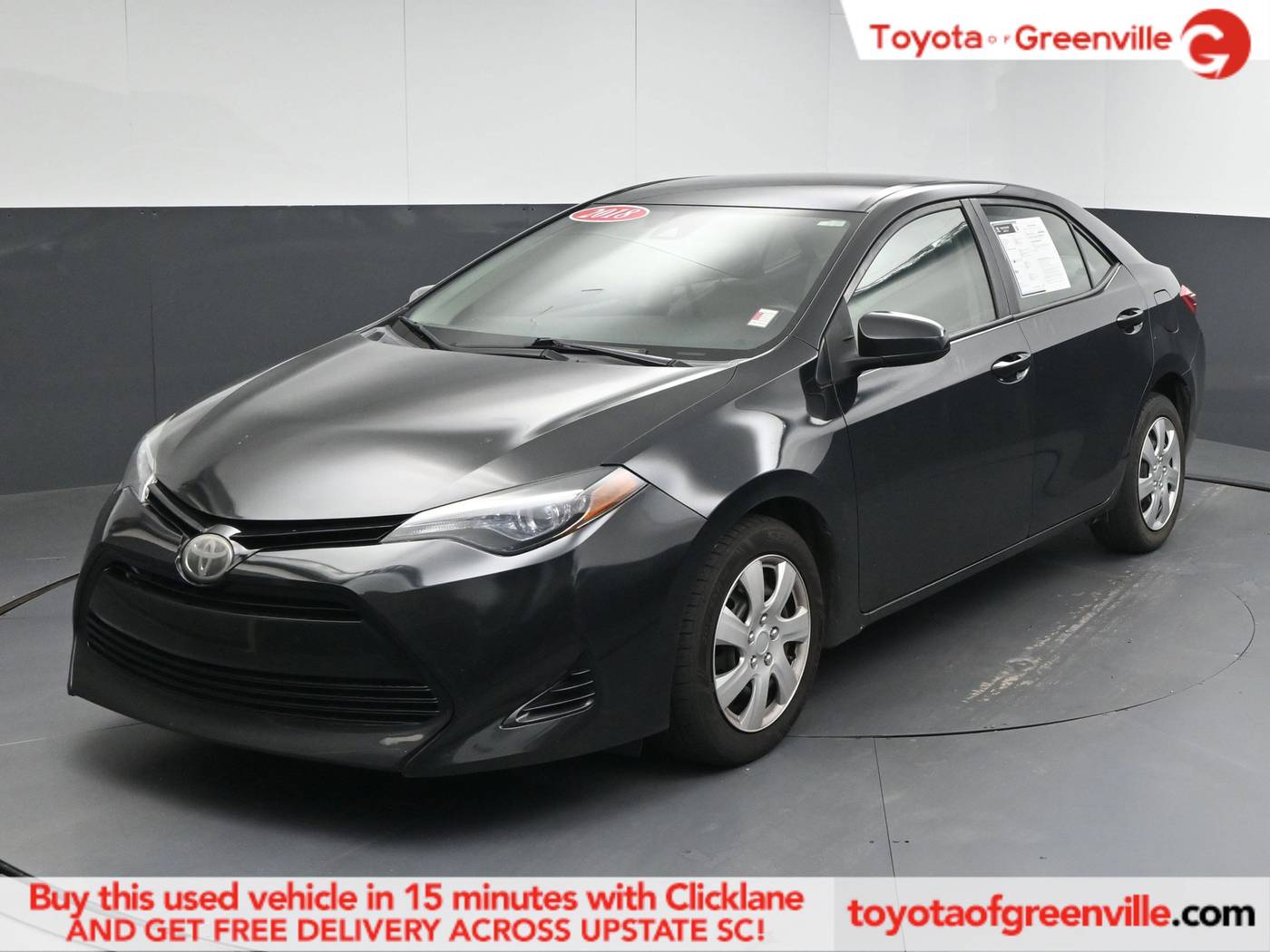 2018 Toyota Corolla L — Sedan — 144,593 mi — Greenville, SC