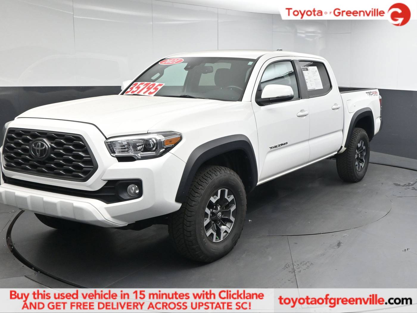 2021 Toyota Tacoma TRD Off Road — Pickup Truck — 65,810 mi — Greenville, SC