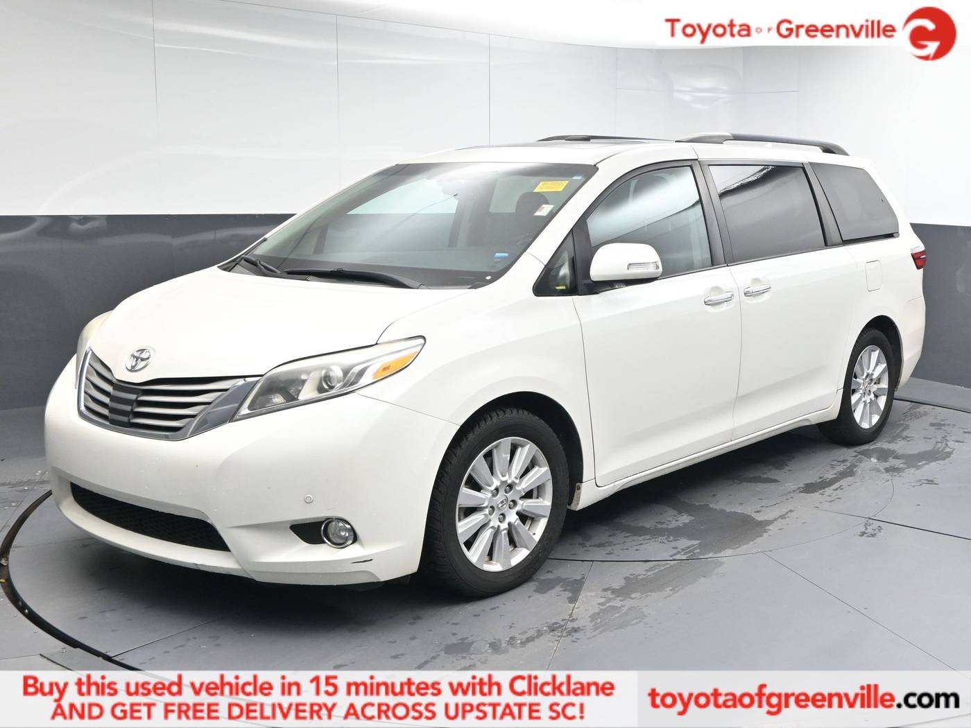 2017 Toyota Sienna Limited Premium — Minivan — 155,825 mi — Greenville, SC