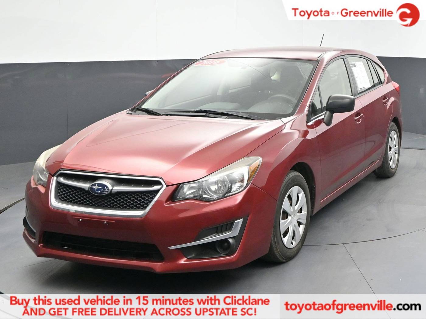 2016 Subaru Impreza 2.0i — Wagon — 51,533 mi — Greenville, SC