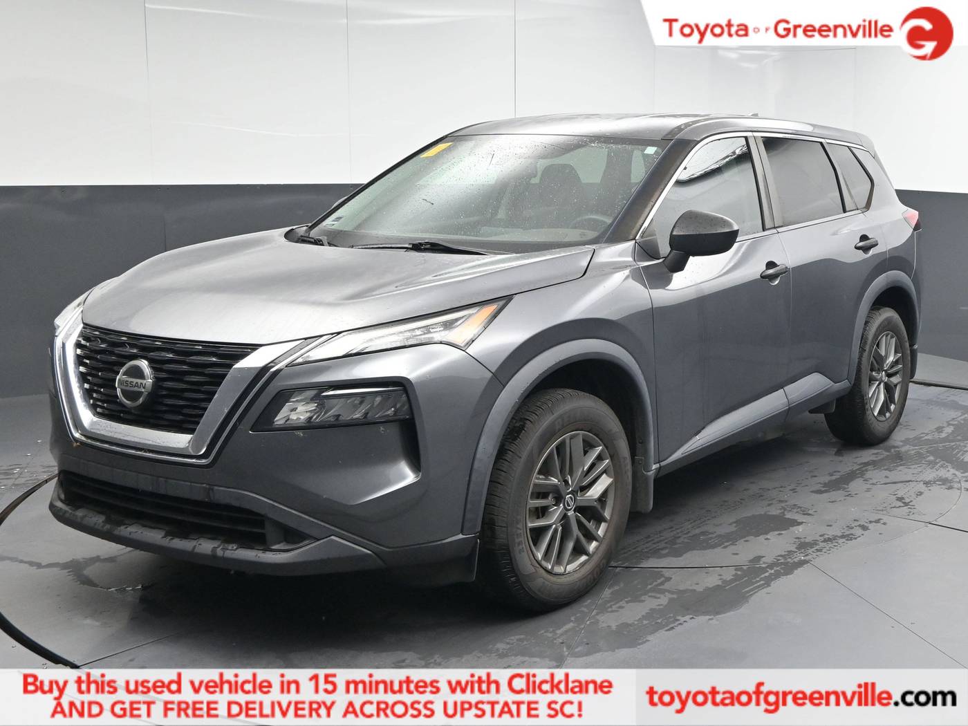 2021 Nissan Rogue S — SUV — 64,765 mi — Greenville, SC