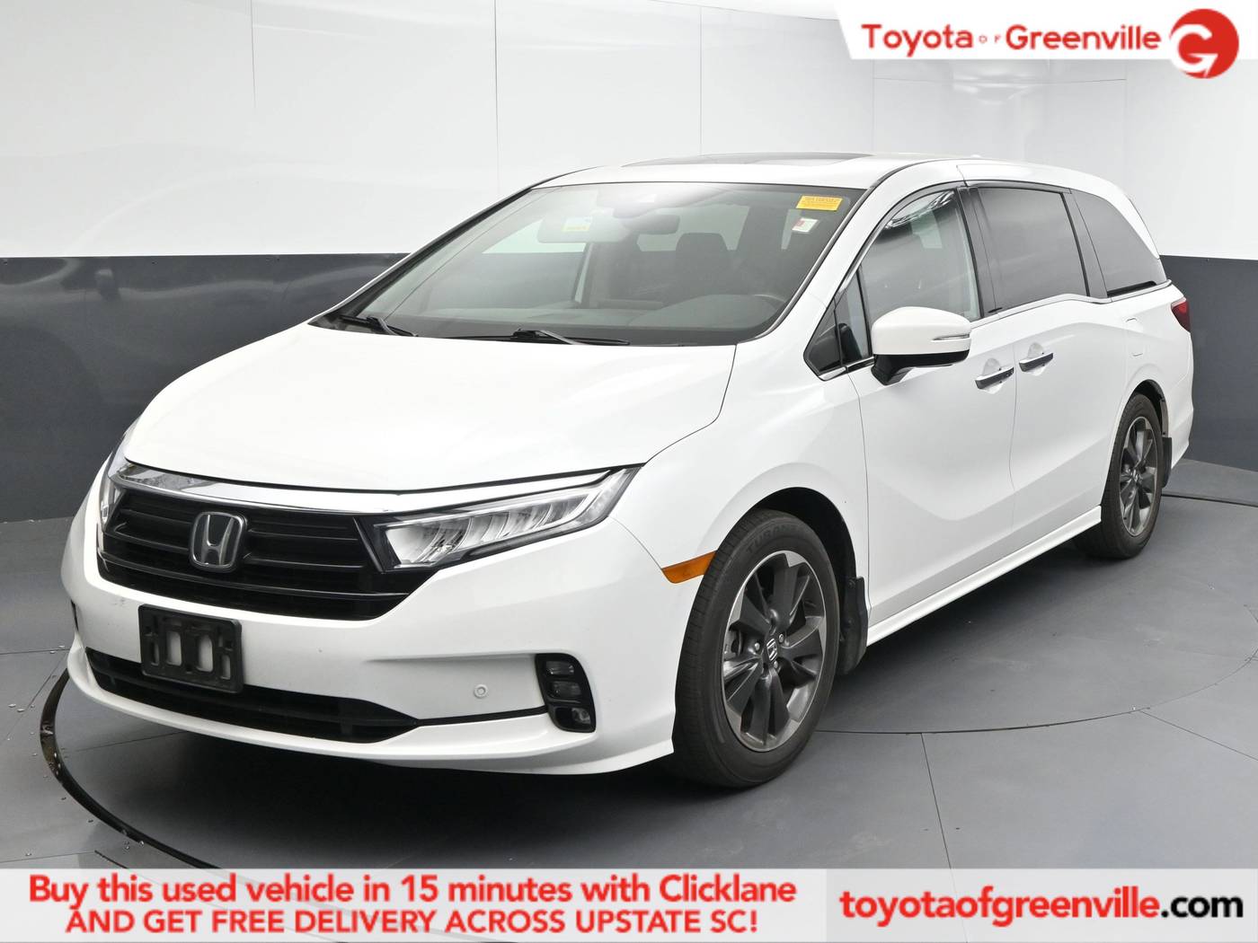 2021 Honda Odyssey Elite — Minivan — 29,165 mi — Greenville, SC