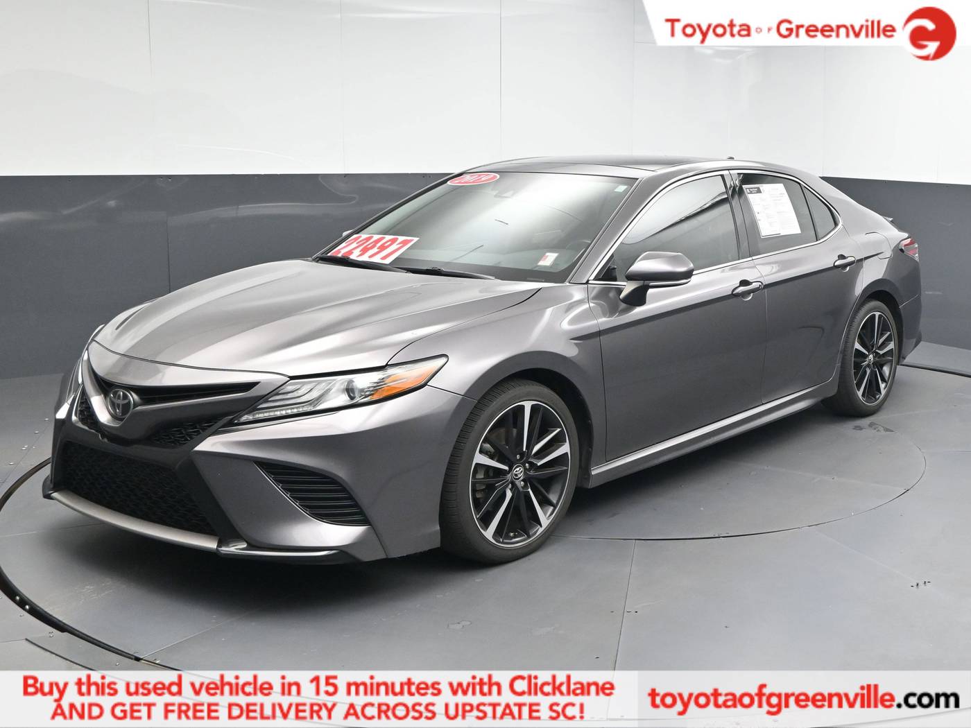 2019 Toyota Camry XSE V6 — Sedan — 115,191 mi — Greenville, SC