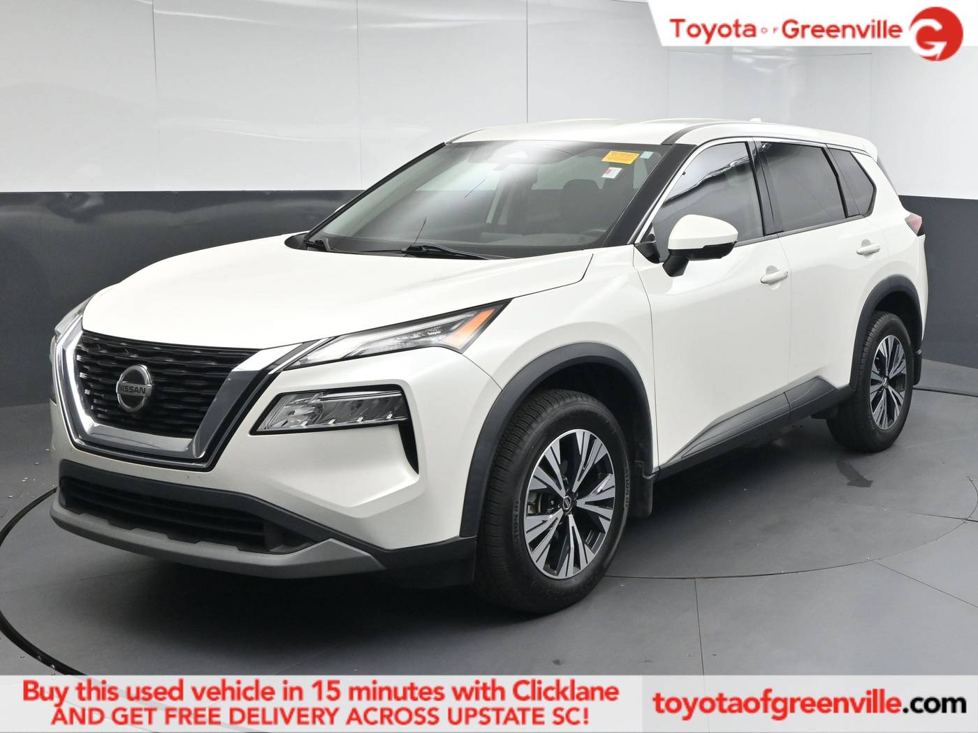 2021 Nissan Rogue SV — SUV — 73,016 mi — Greenville, SC
