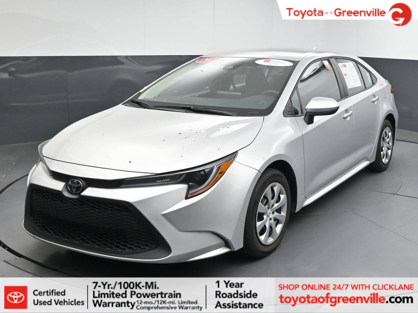 2022 Toyota Corolla LE — Sedan — 25,348 mi — Greenville, SC