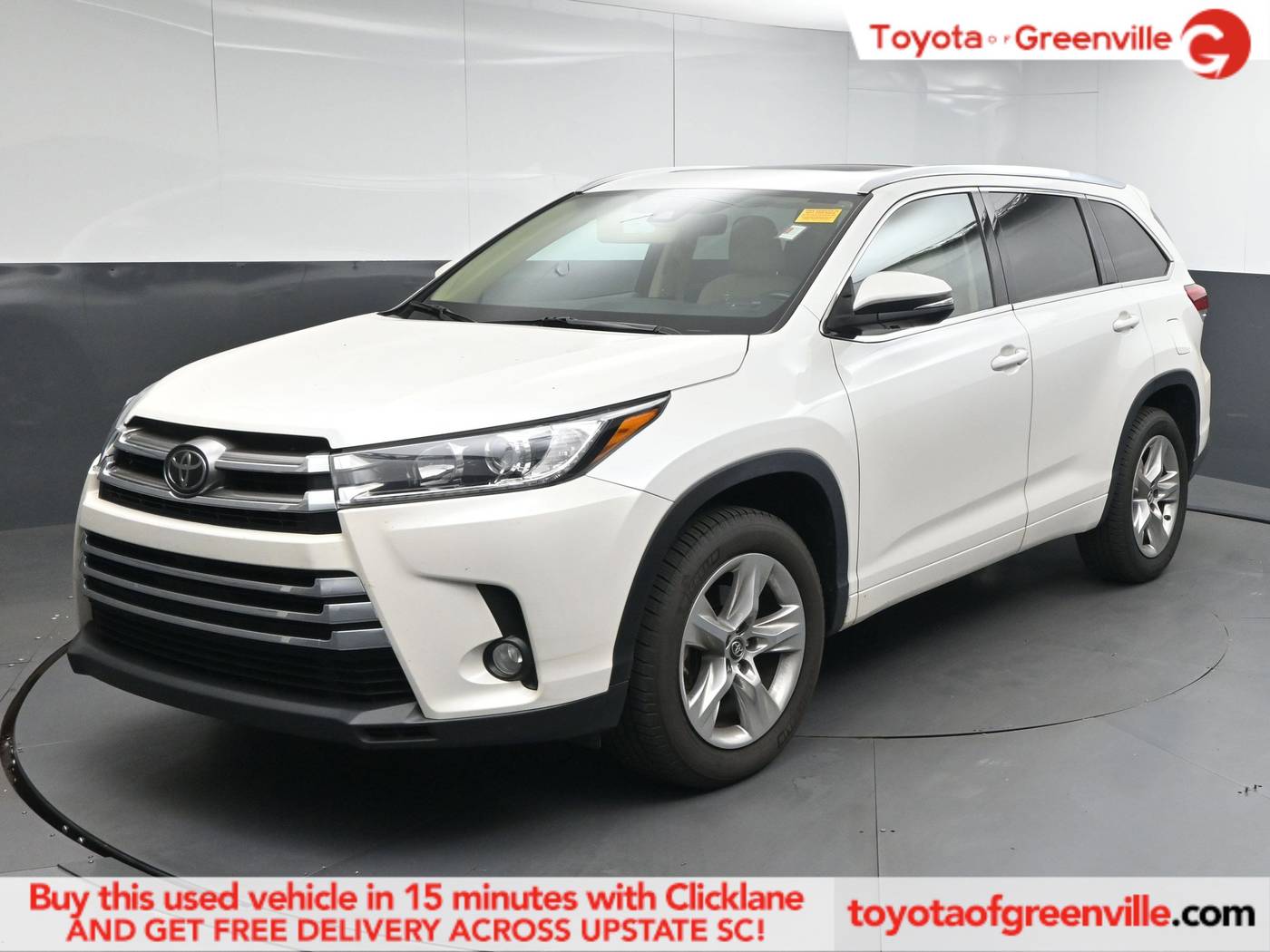 2018 Toyota Highlander Limited — SUV — 63,159 mi — Greenville, SC