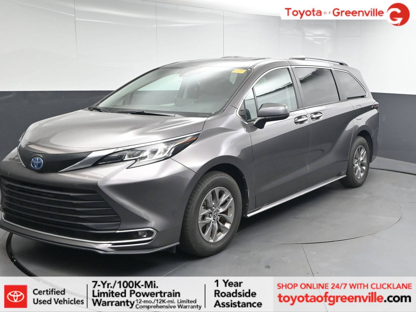 2023 Toyota Sienna XLE — Minivan — 54,175 mi — Greenville, SC