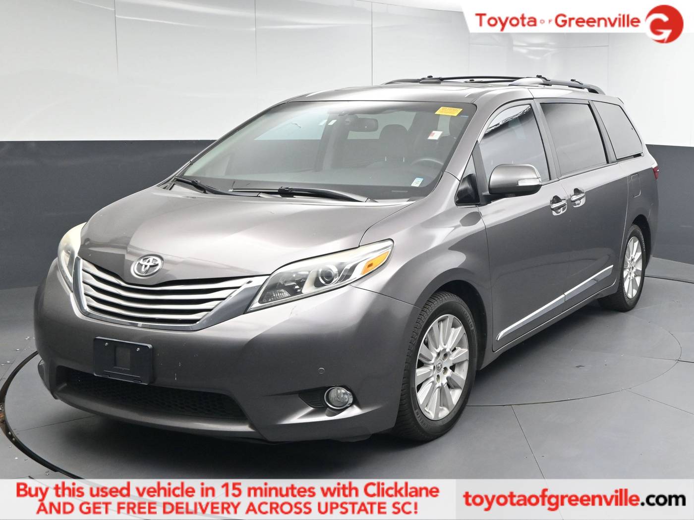 2016 Toyota Sienna L — Minivan — 147,492 mi — Greenville, SC