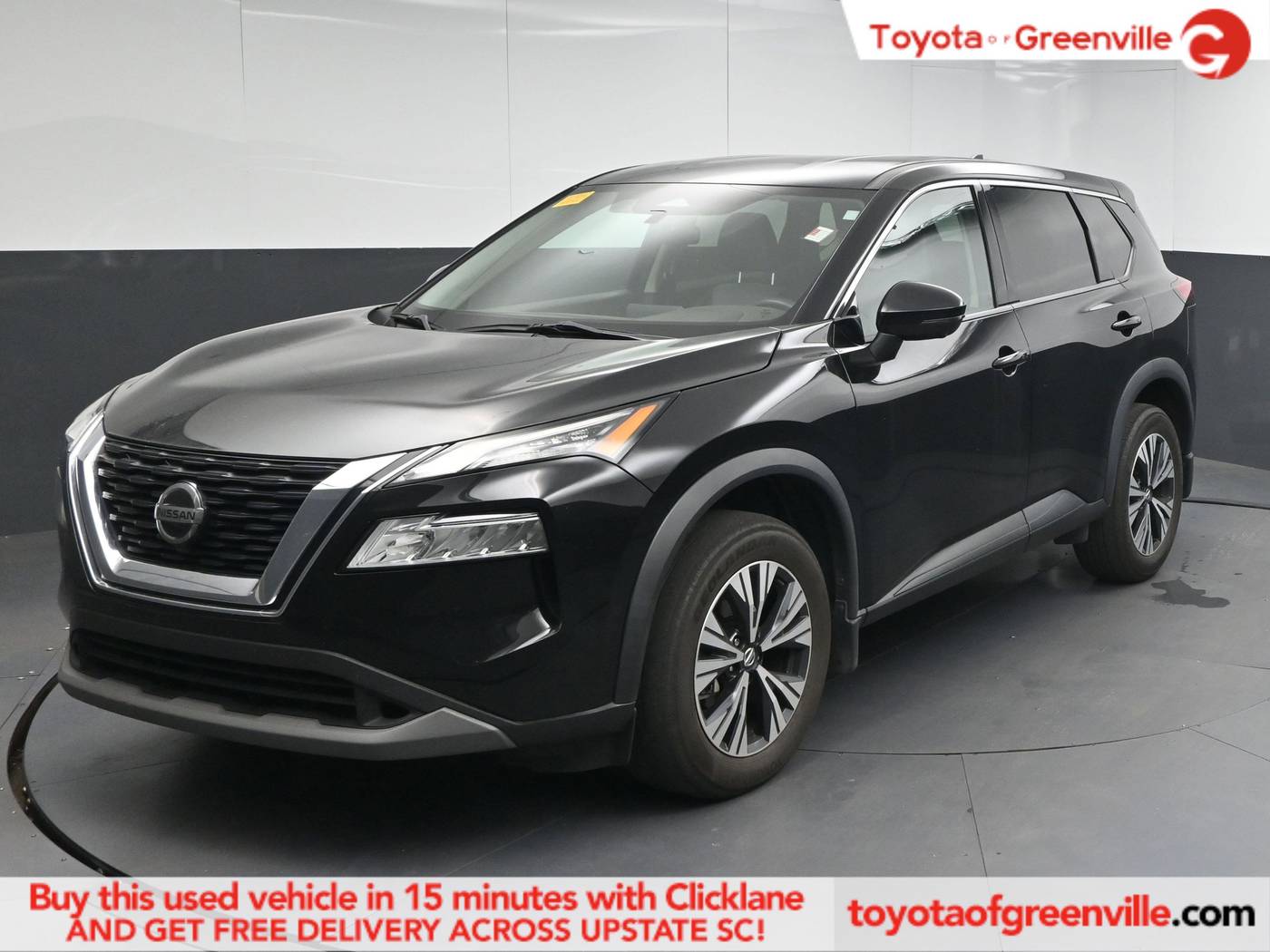 2021 Nissan Rogue SV — SUV — 62,659 mi — Greenville, SC