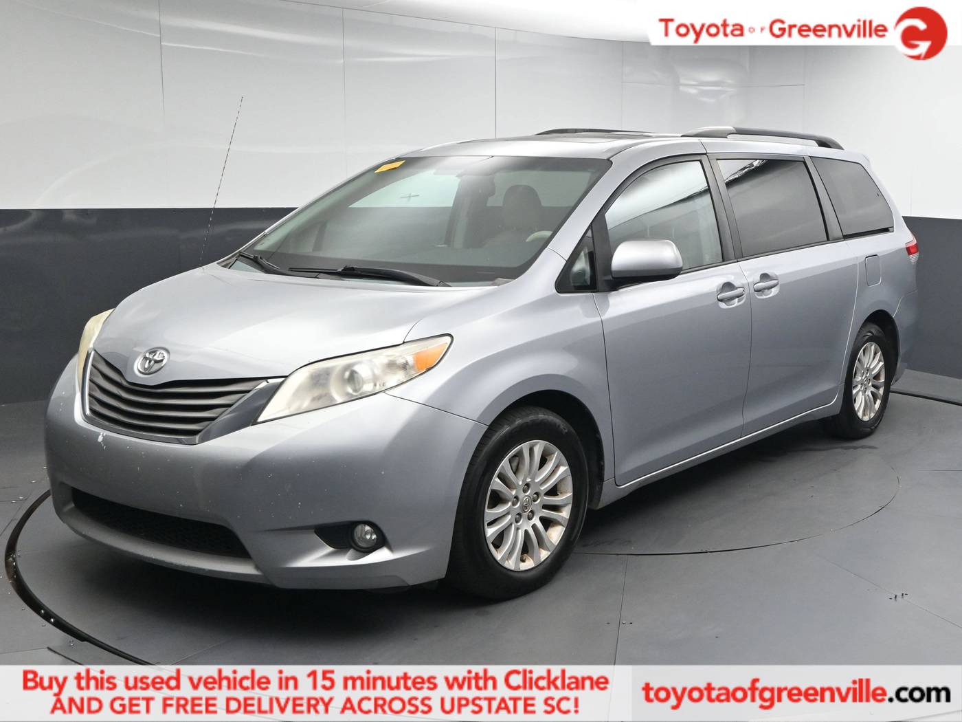 2014 Toyota Sienna L — Minivan — 162,806 mi — Greenville, SC