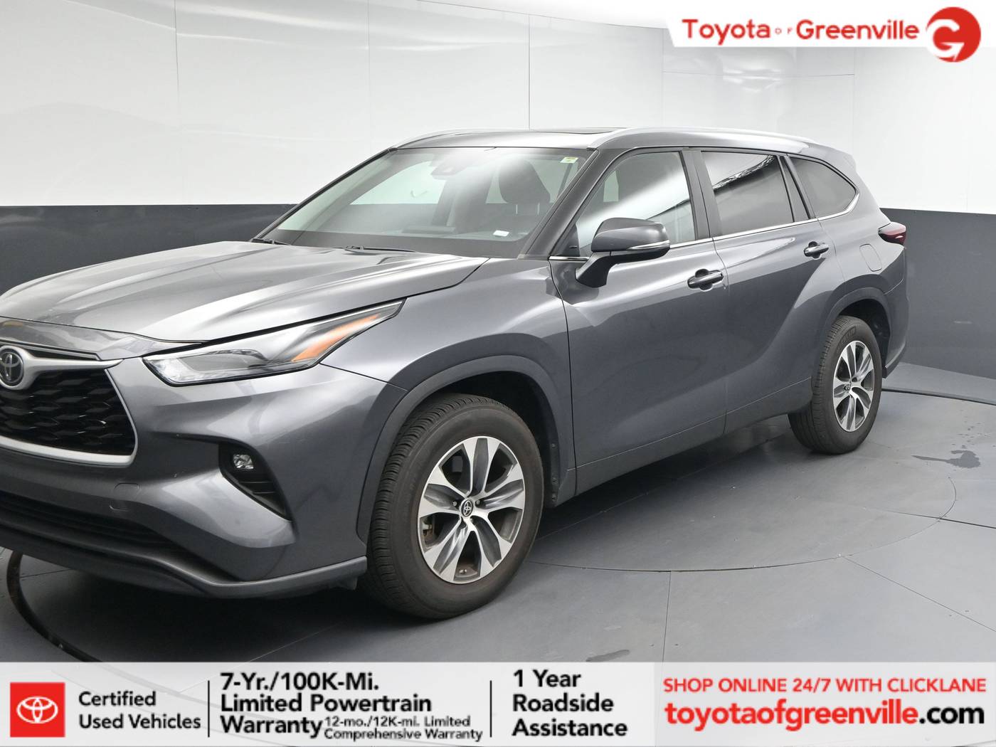 2024 Toyota Highlander LE — SUV — 37,711 mi — Greenville, SC