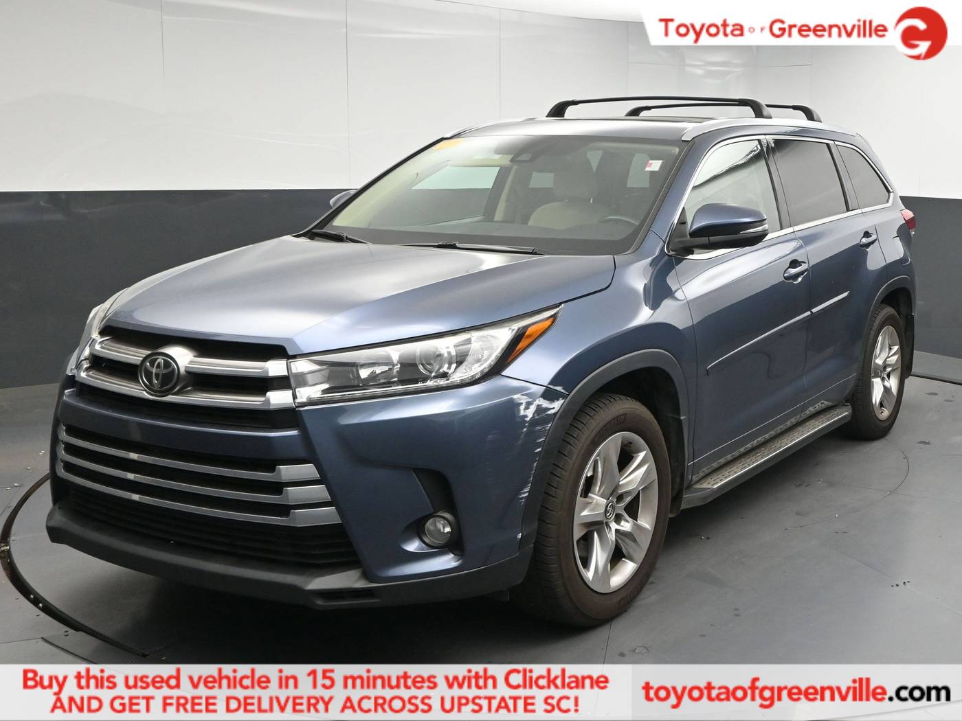 2017 Toyota Highlander Limited — SUV — 127,104 mi — Greenville, SC