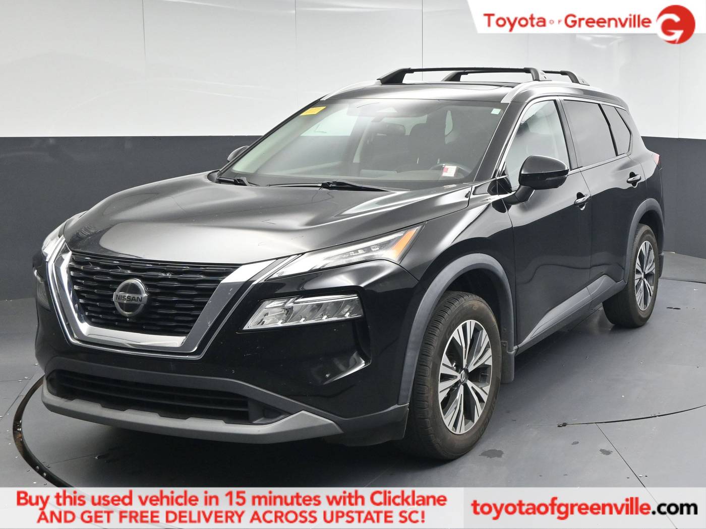 2021 Nissan Rogue SV — SUV — 74,007 mi — Greenville, SC