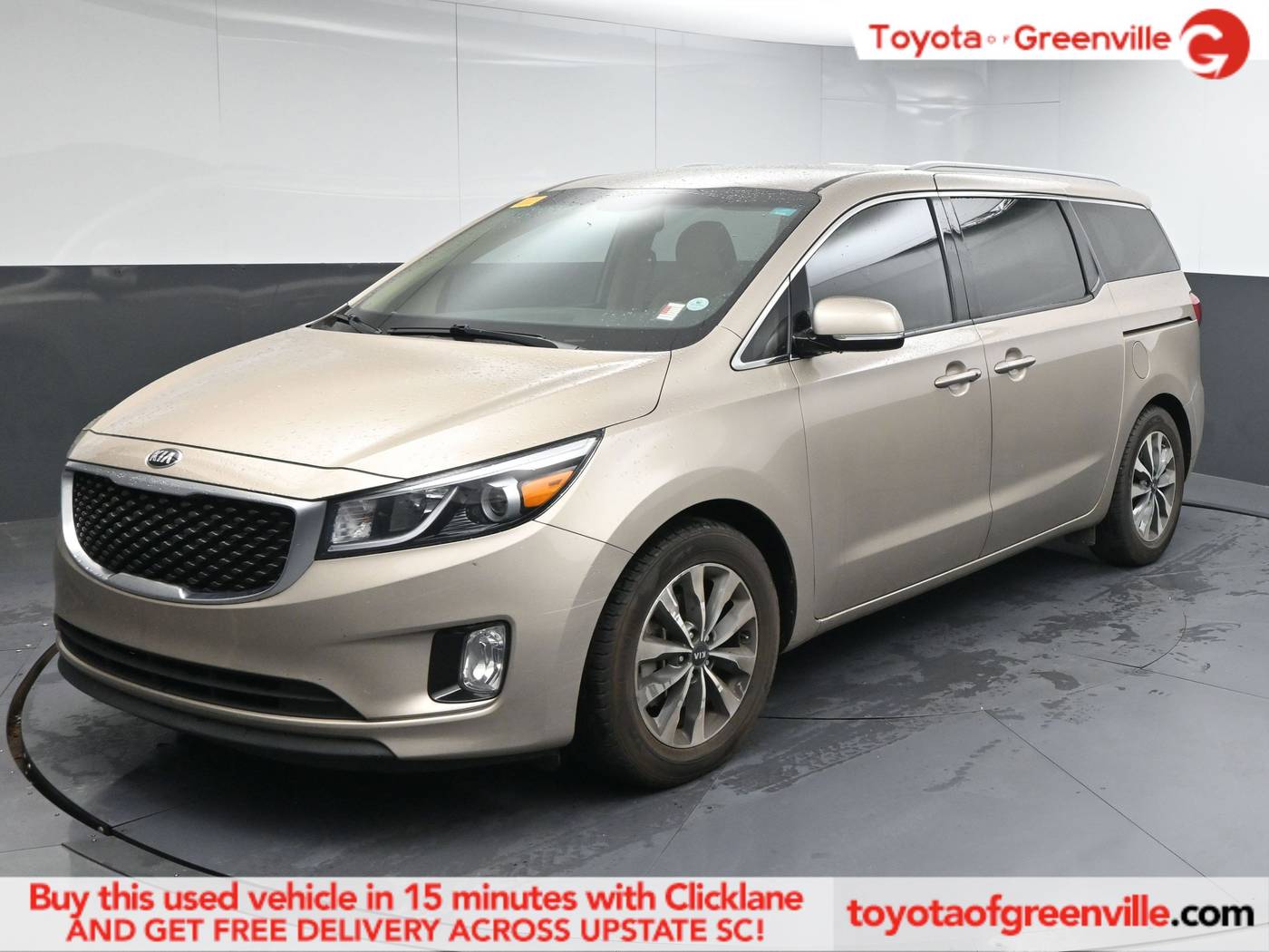 2015 Kia Sedona SX — Minivan — 63,294 mi — Greenville, SC