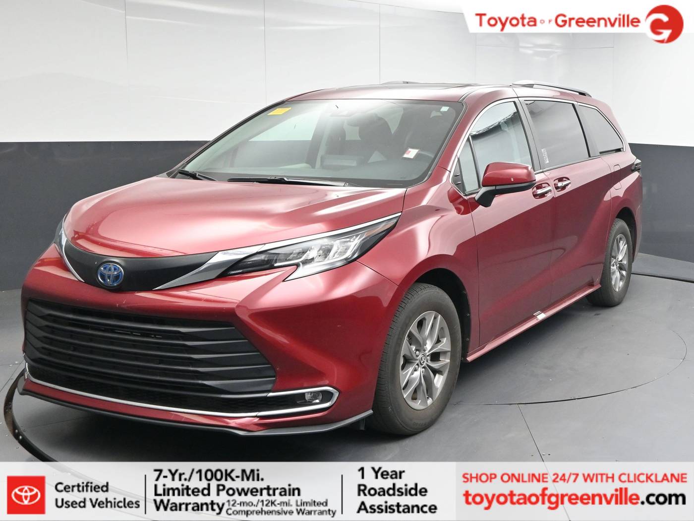 2023 Toyota Sienna XLE — Minivan — 35,968 mi — Greenville, SC