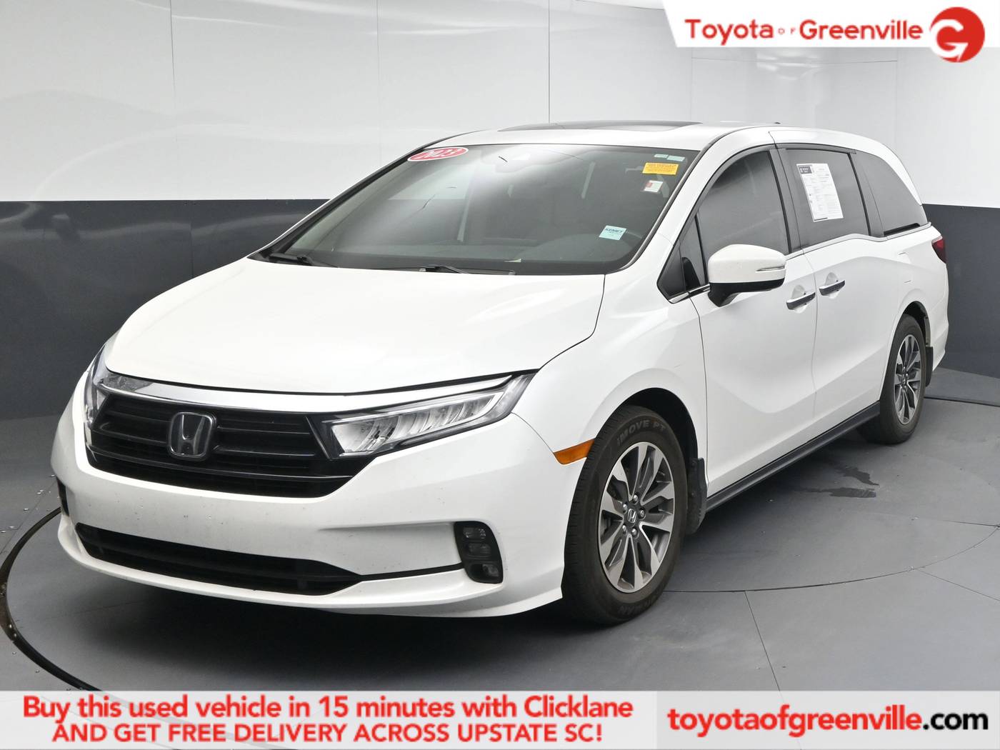 2023 Honda Odyssey EX-L — Minivan — 58,033 mi — Greenville, SC