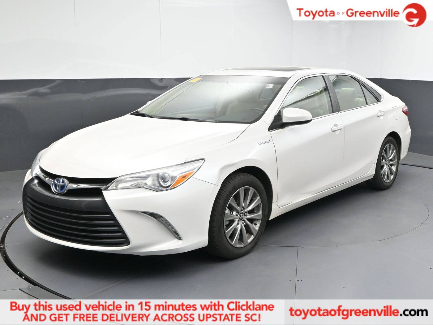 2015 Toyota Camry Hybrid XLE — Sedan — 49,787 mi — Greenville, SC