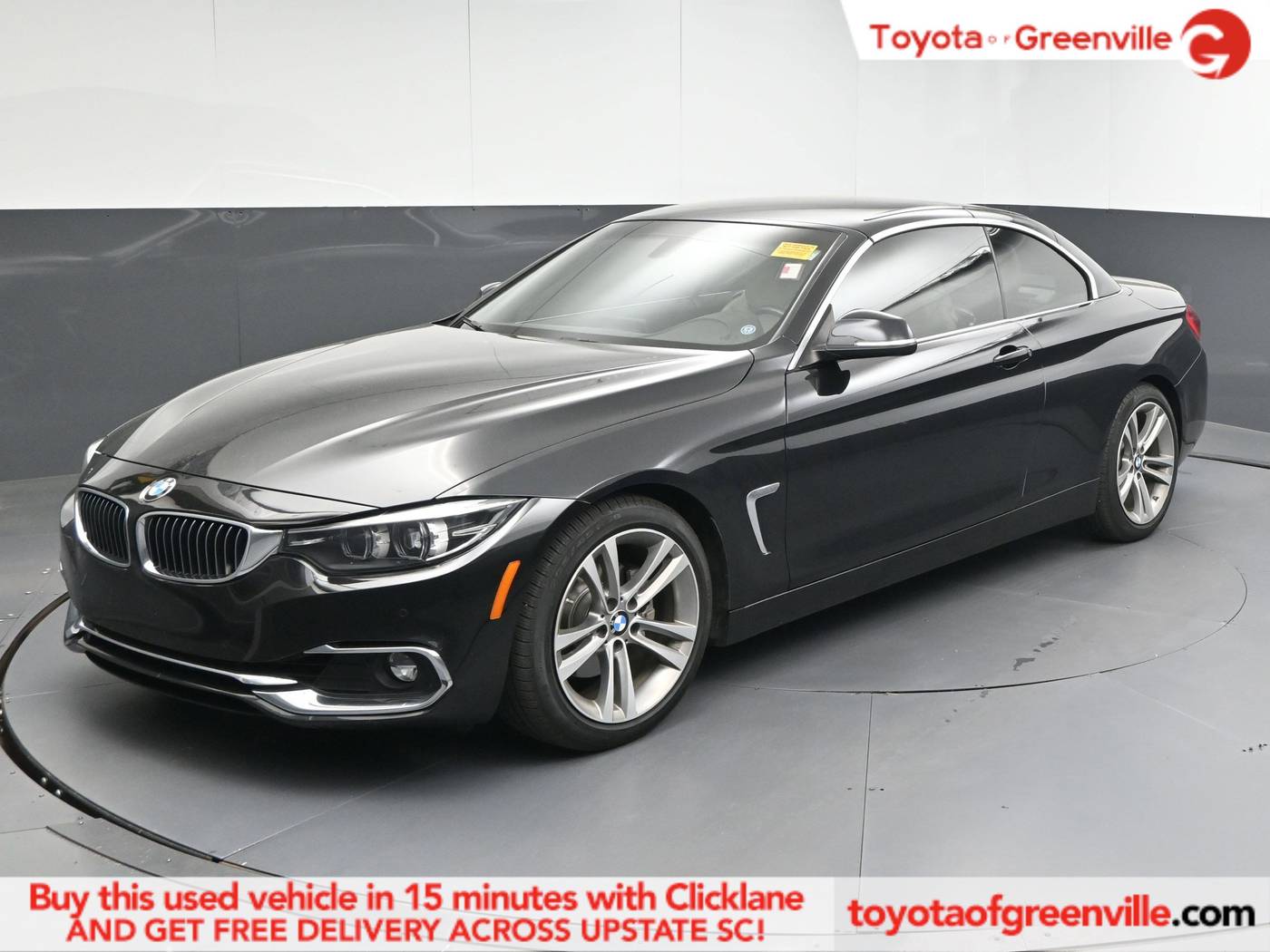 2018 BMW 4 Series 430i — Convertible — 48,998 mi — Greenville, SC