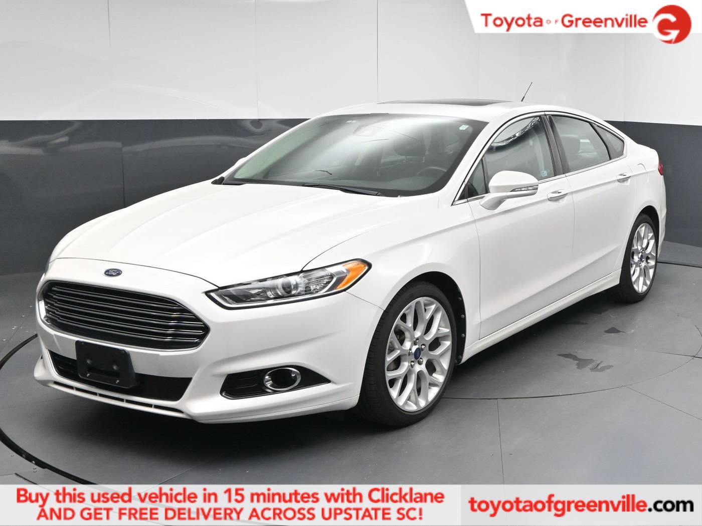 2013 Ford Fusion Titanium — Sedan — 122,355 mi — Greenville, SC