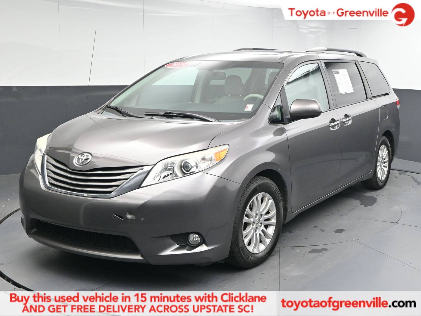 2013 Toyota Sienna XLE — Minivan — 142,445 mi — Greenville, SC